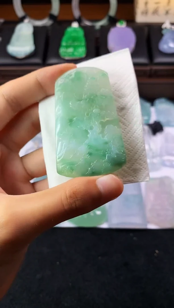 未镶嵌定制翡翠5057毛货不退不换