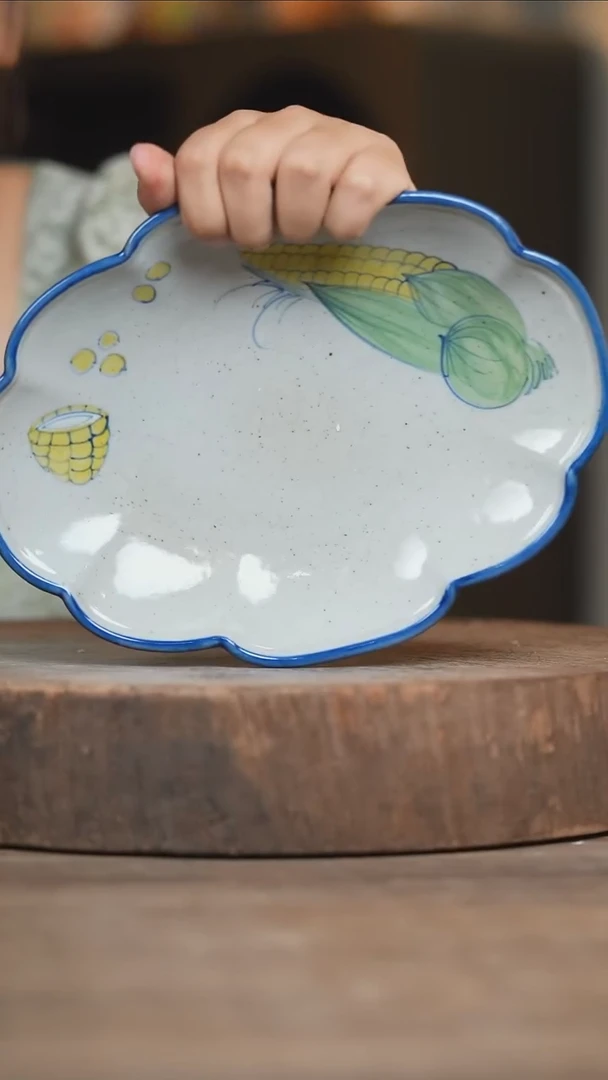 瓷片景德镇高温釉下彩（食品级）