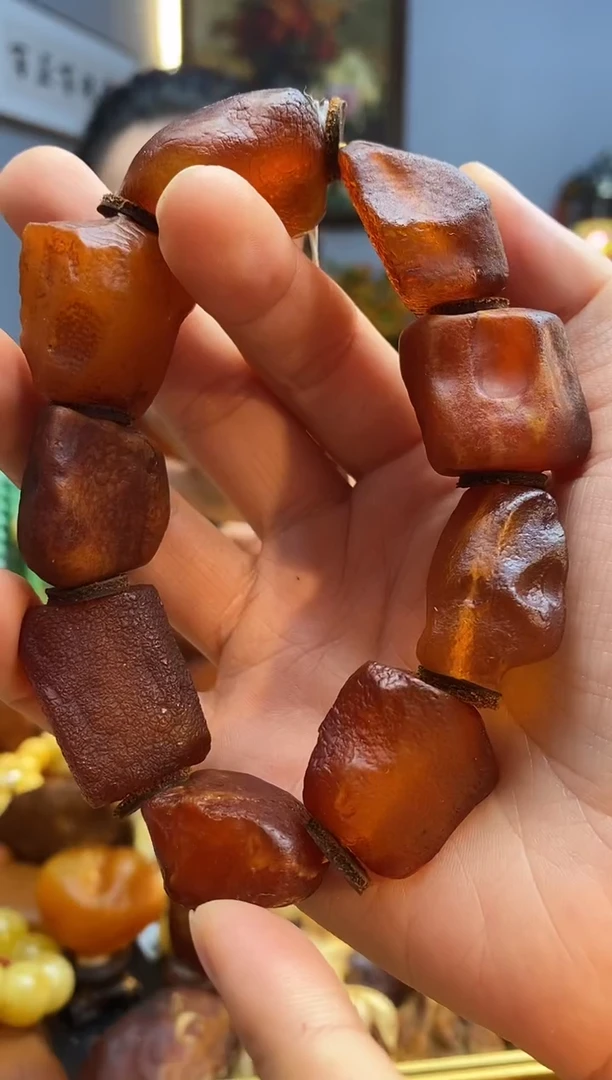 未镶嵌琥珀手串手串