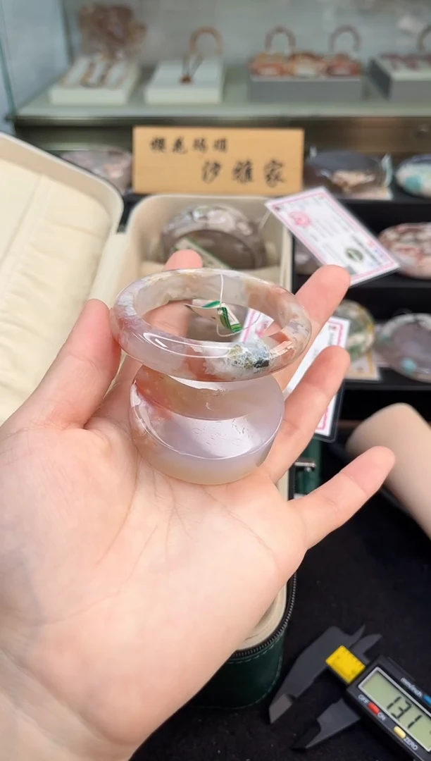 未镶嵌手镯石英质玉53圈口（赠品镯心）36230032