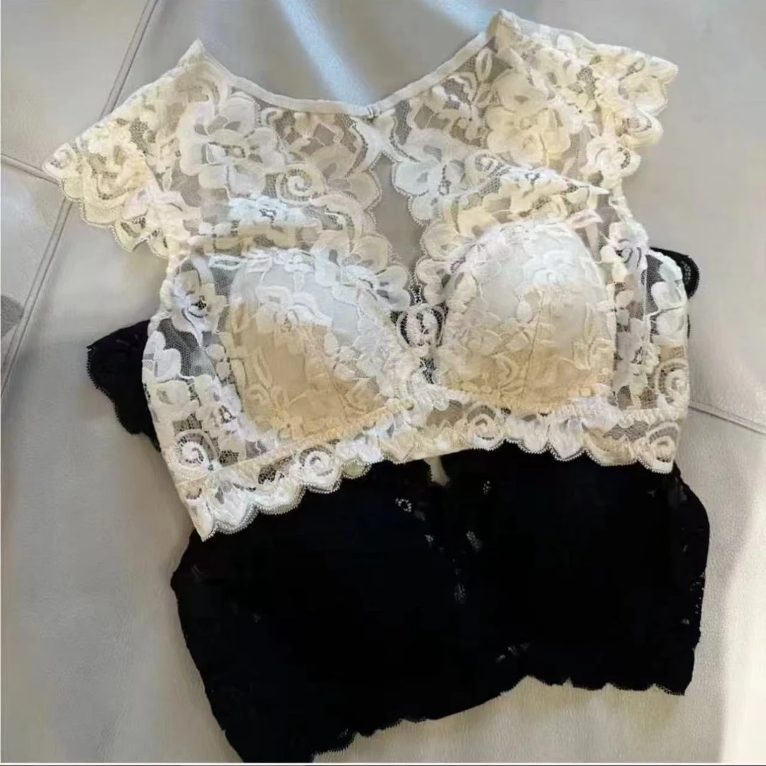 芹 女士蕾丝背心 619