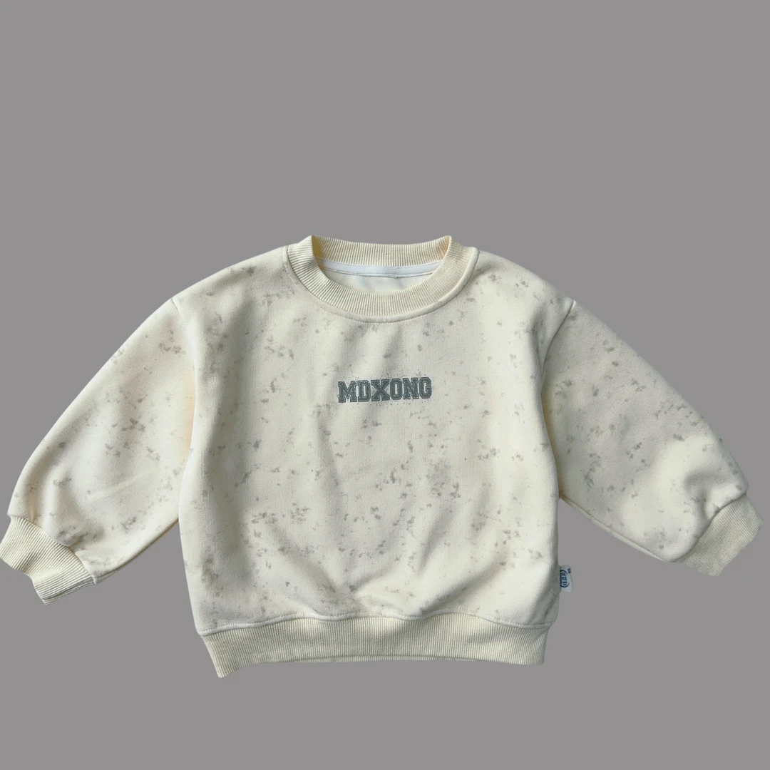 【辣妈福利】男童韩版秋季休闲中大童百搭卫衣-11236