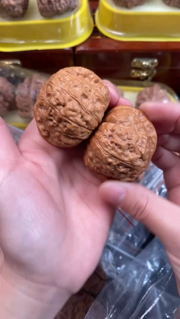 把件文玩核桃南瓜墩45尺s169