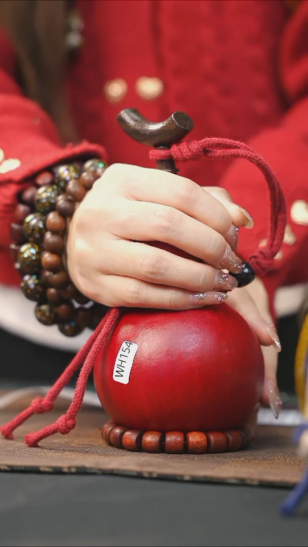 【闪购商品】WH154红小容量酒葫芦随缘发