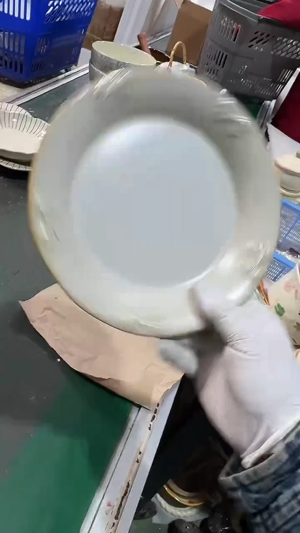 陶瓷8英寸蝴蝶结 微瑕凑满20元包邮