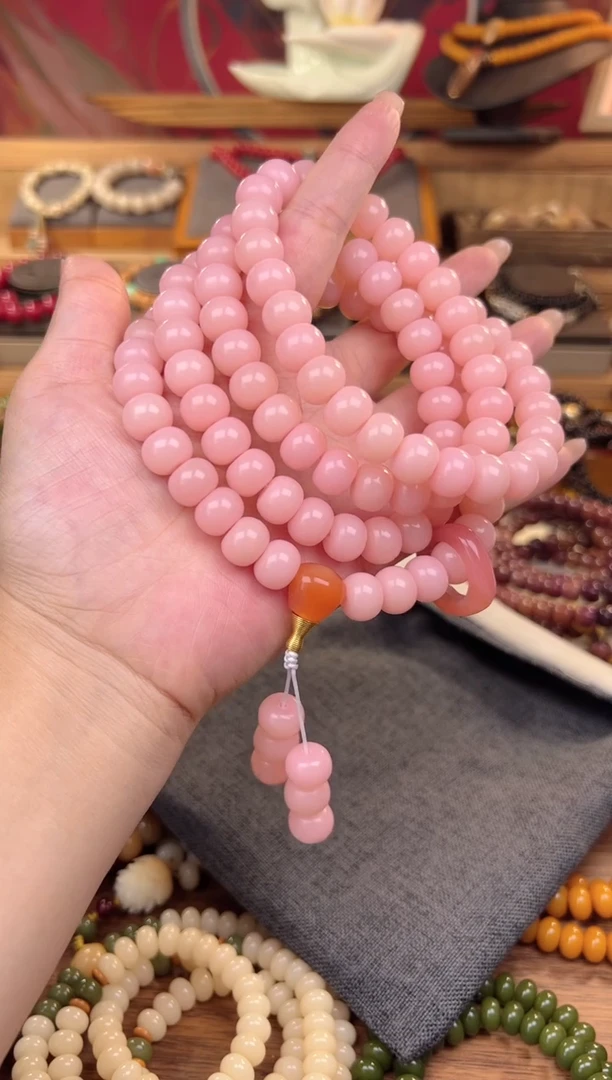 【闪购商品】菩提根/象牙果手串夏日樱花108颗