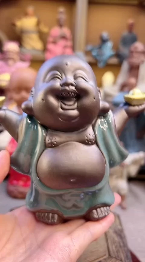 紫砂茶宠器闵茶宠摆件