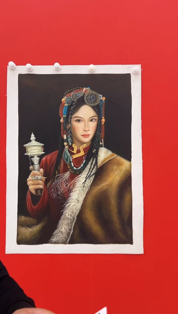 国画二郎老师油画精品