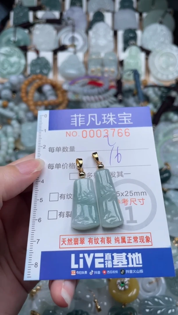 翡翠未镶嵌颈饰00..3766