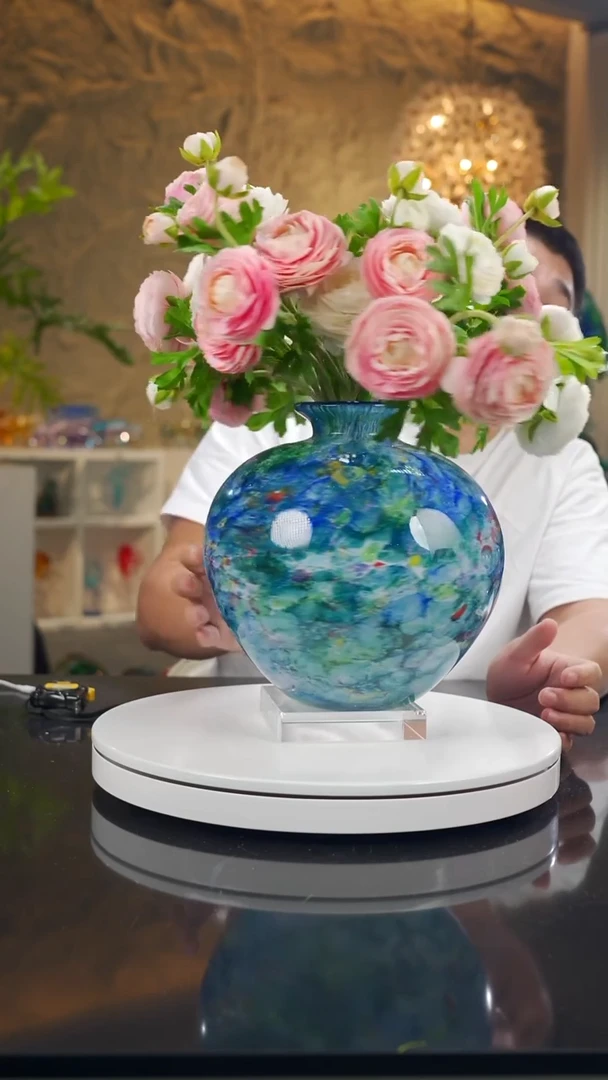 摆件莫奈花园设计款花器