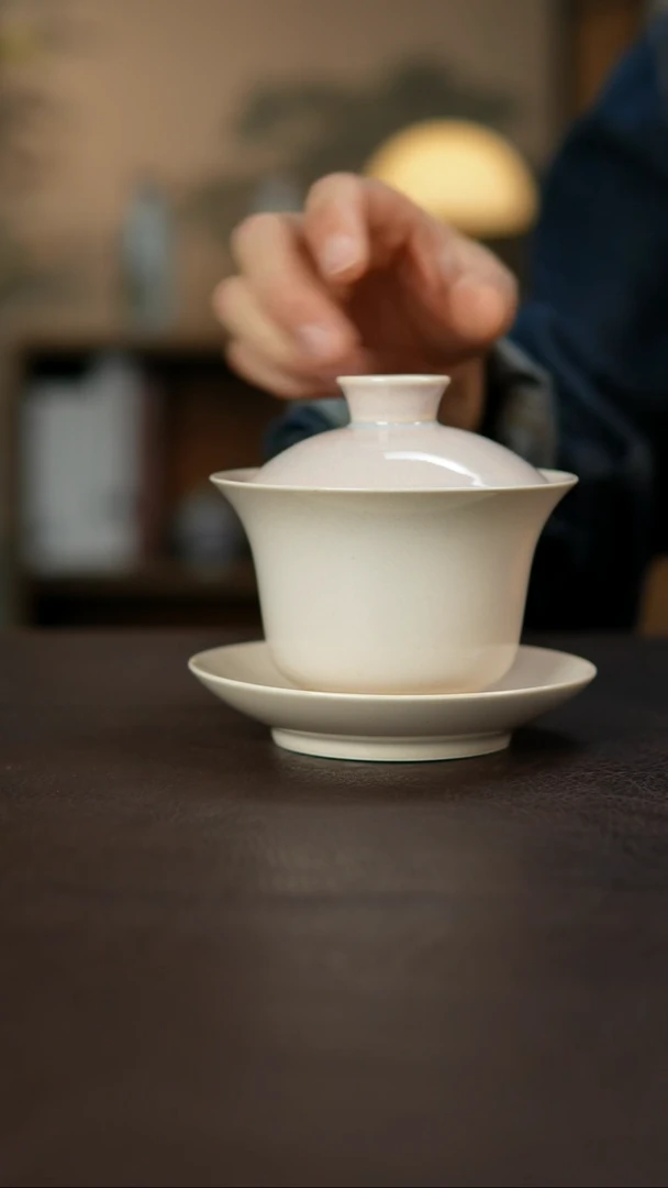 景德镇陶瓷杯碗柴烧多人