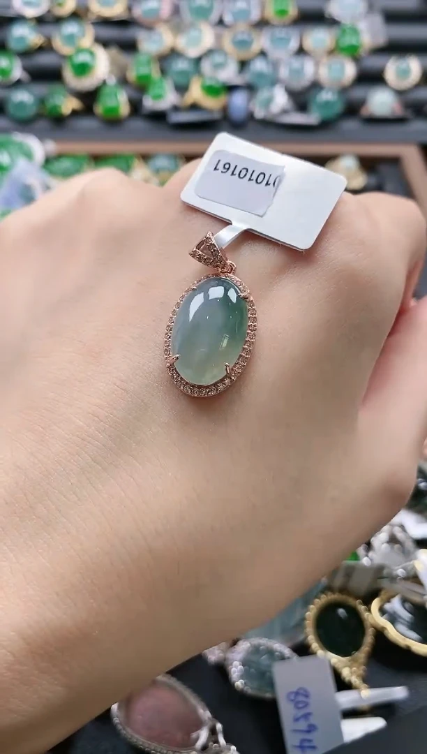 【闪购商品】翡翠戒指银S925镶嵌51151