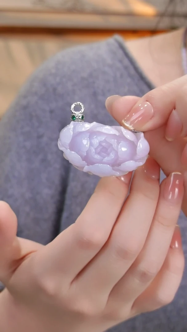 颈饰未镶嵌翡翠国风