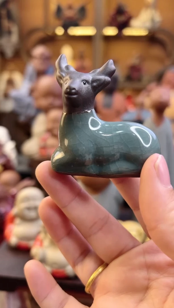 紫砂茶宠器闵紫砂茶宠摆件