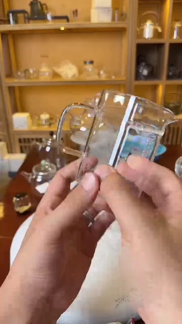 茶杯紫砂四方月牙。。