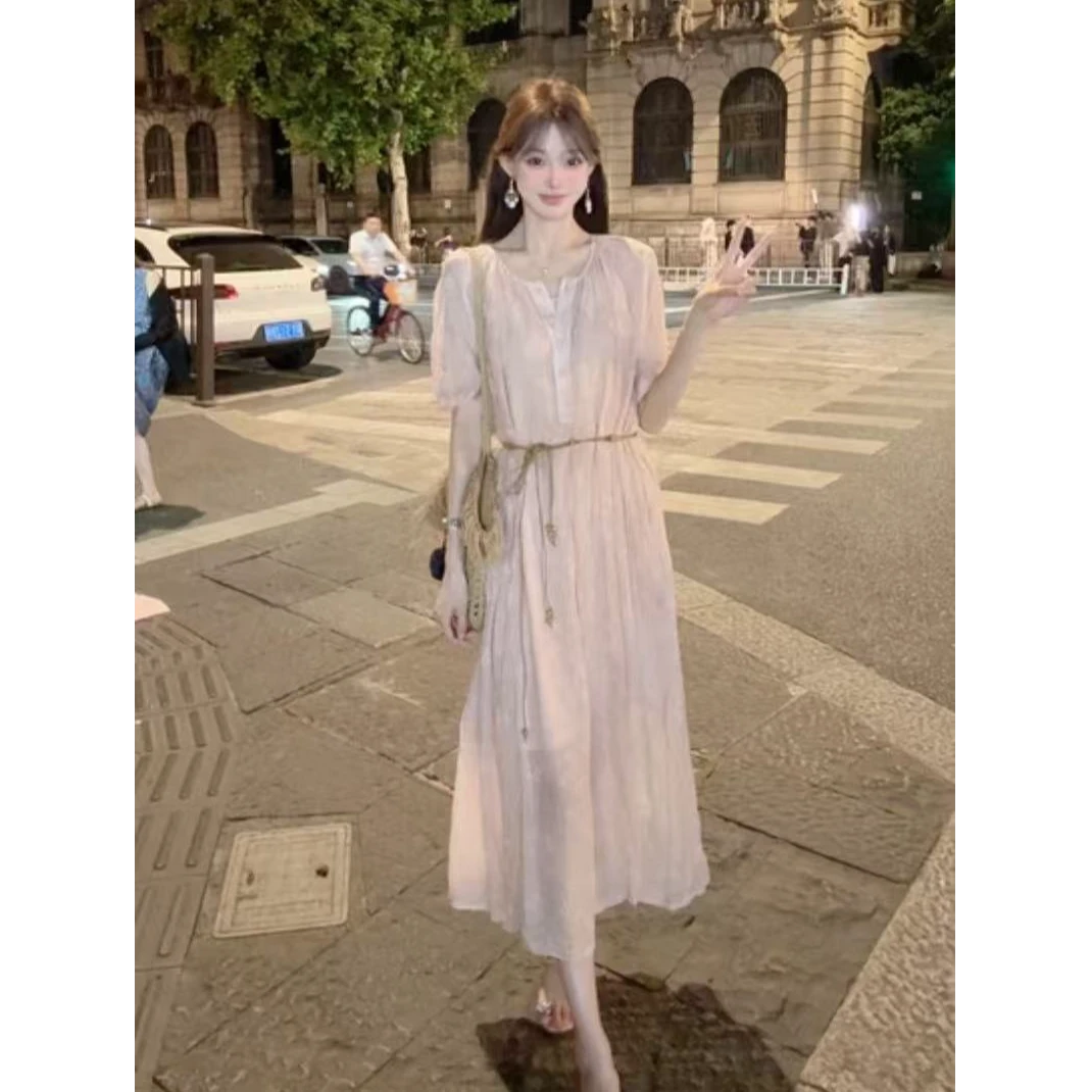 【现货】【小狐狸plus】轻奢设计感时尚显瘦连衣裙H25W0034