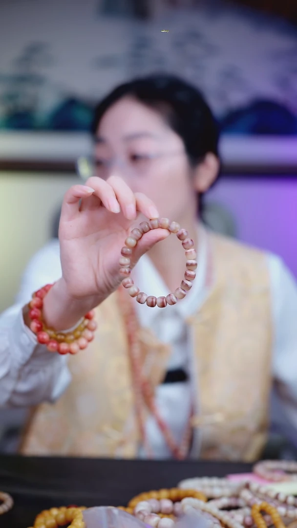 驼骨手串/手链文****9三花老型手串