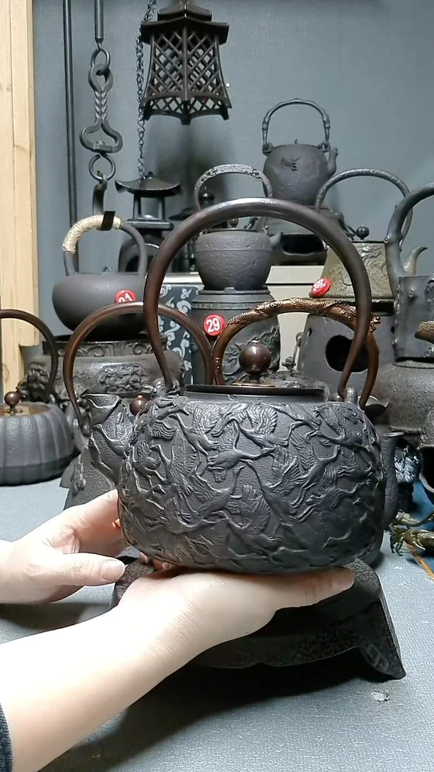 铸铁铸铁壶千鹤1300毫升