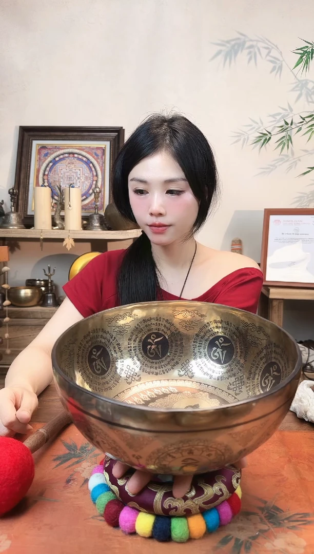 深夜福利~唐卡药师佛 25.3cm A调 喉轮