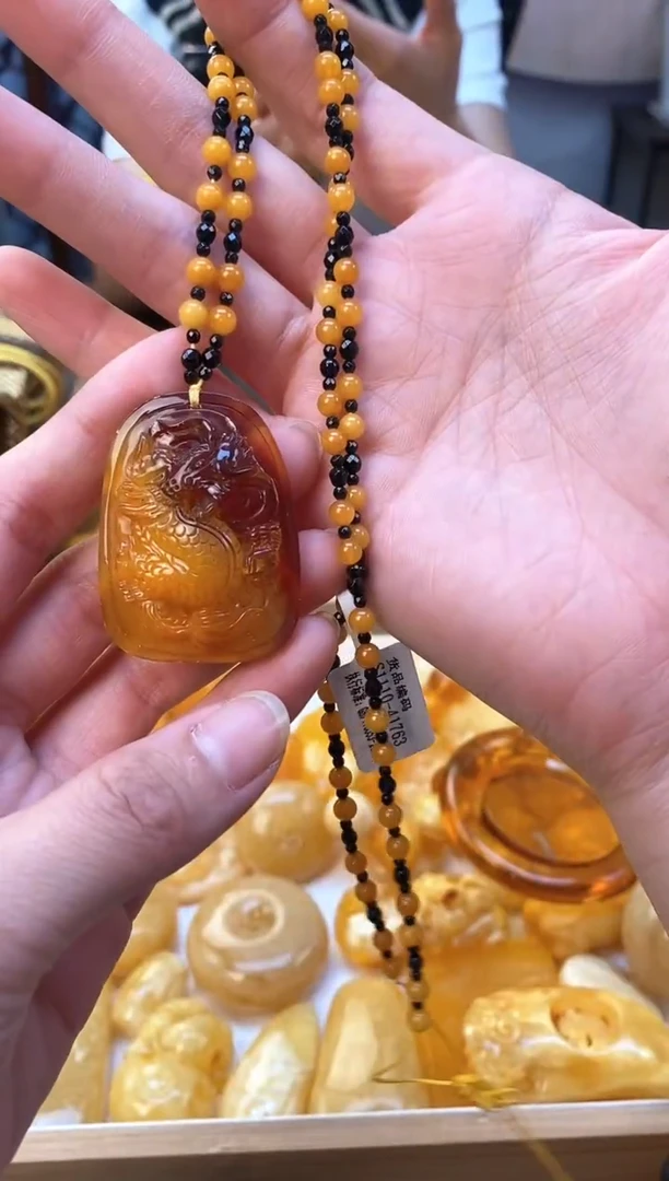 裸石琥珀未镶嵌天然琥珀蜜蜡