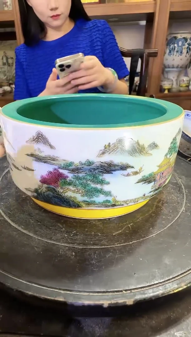 摆件A528景德镇制陶瓷一件