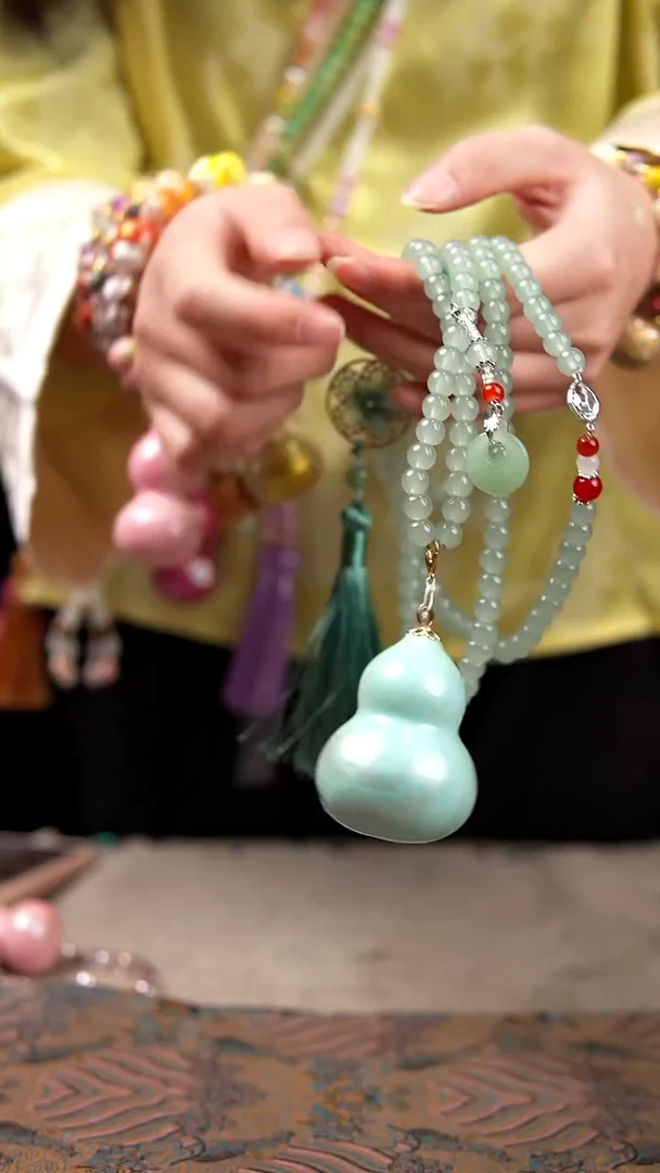 095玖澄文创漆艺葫芦国风配饰葫芦系列