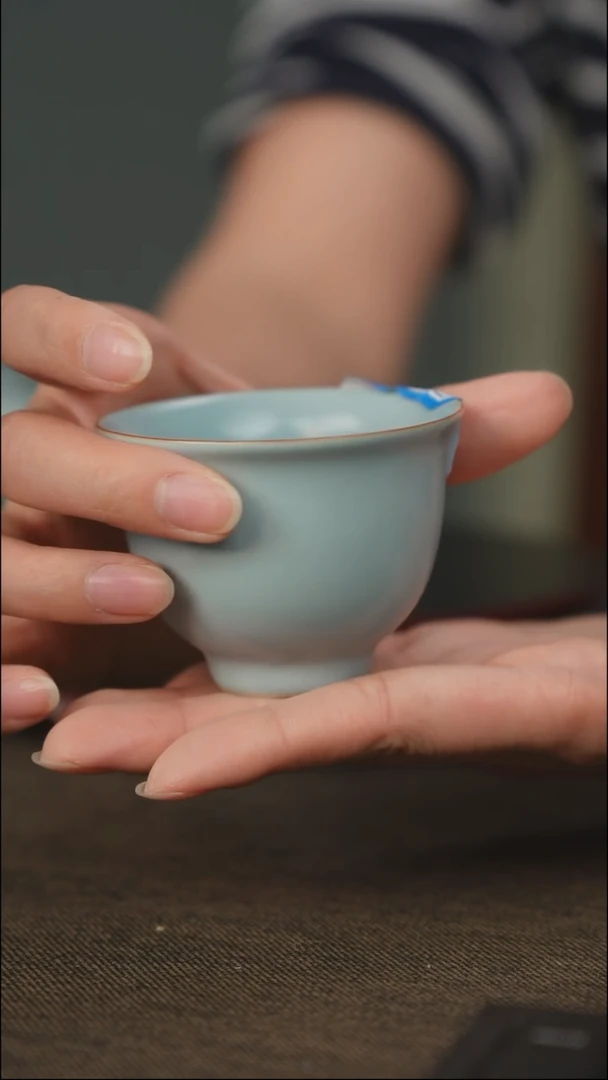 微微瑕 炉式杯 无底款 2