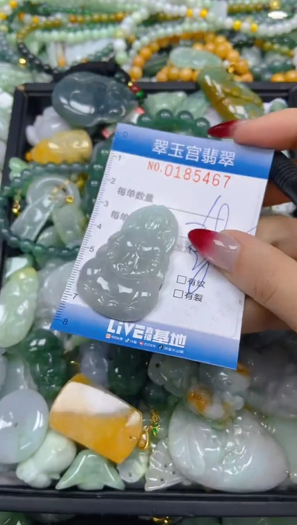 翡翠未镶嵌颈饰闪购0185467