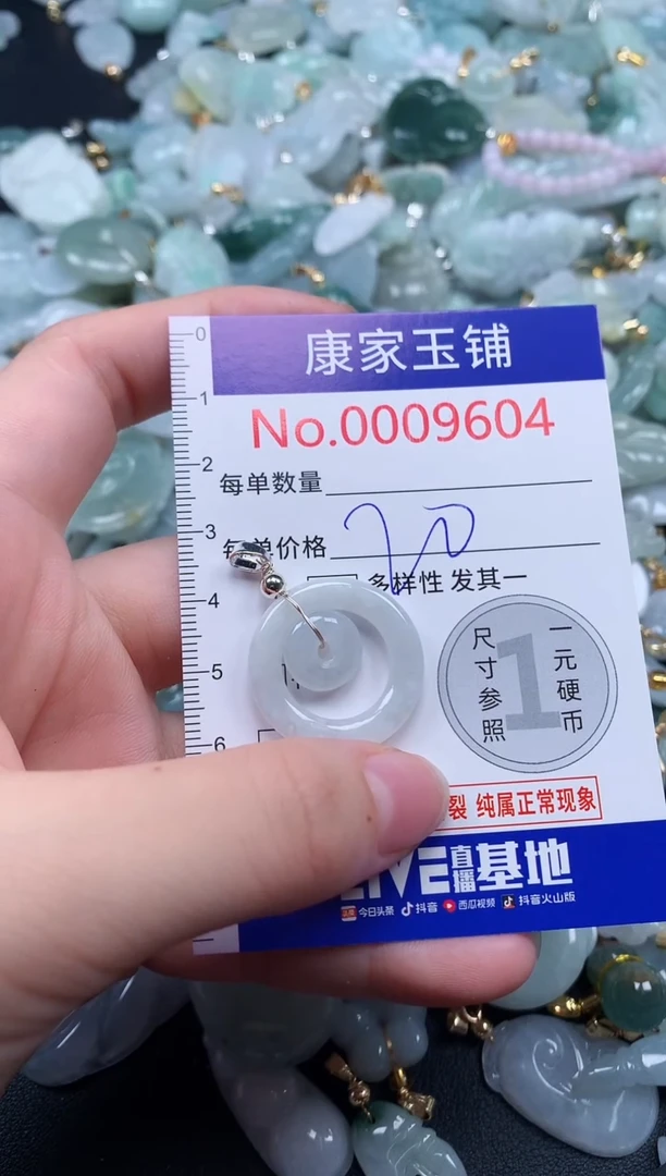 颈饰未镶嵌翡翠9604