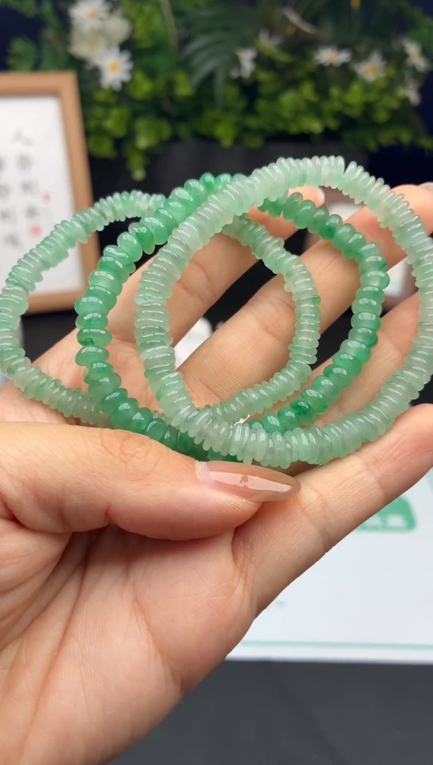 石英质玉手串未镶嵌非洲翠片珠卡7多样性发一
