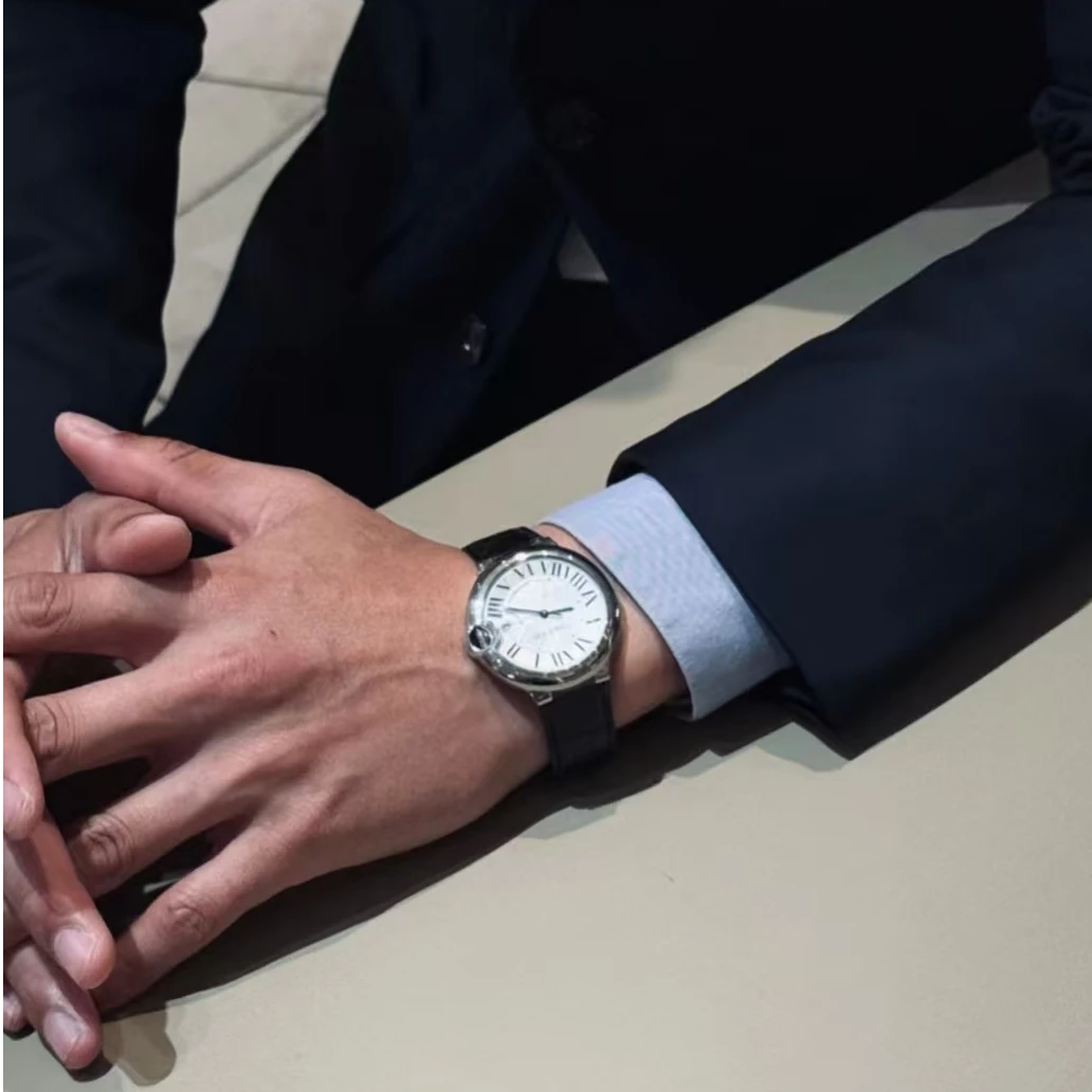 专享 蓝气球系列 情侣表钢带皮带