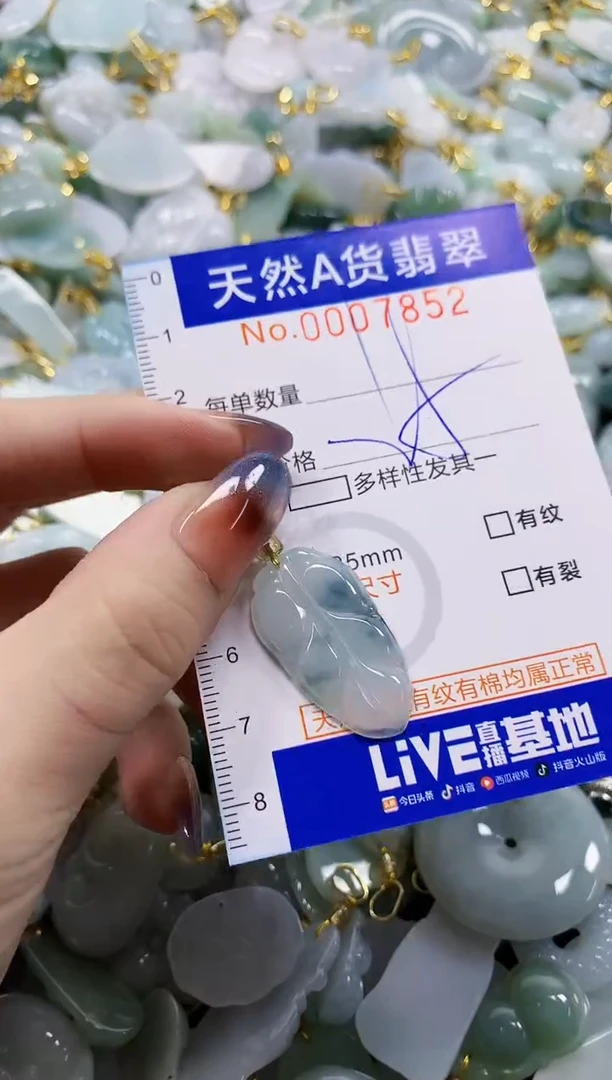 颈饰未镶嵌翡翠天然A货翡翠