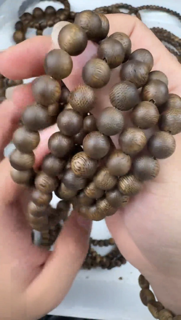 沉香沉香碎屑??多圈08圆珠