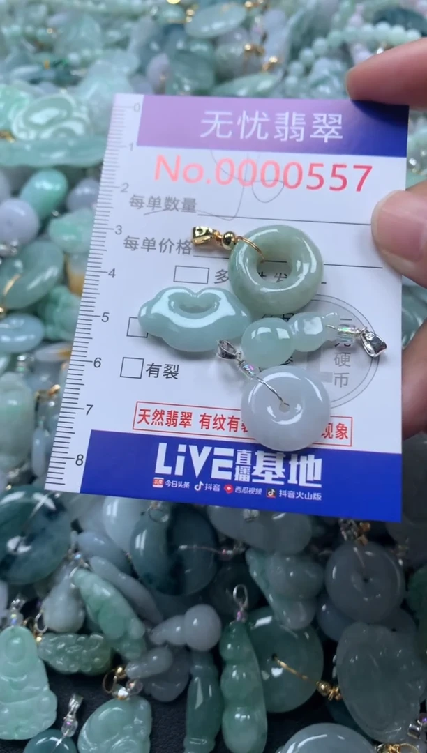 颈饰未镶嵌翡翠557