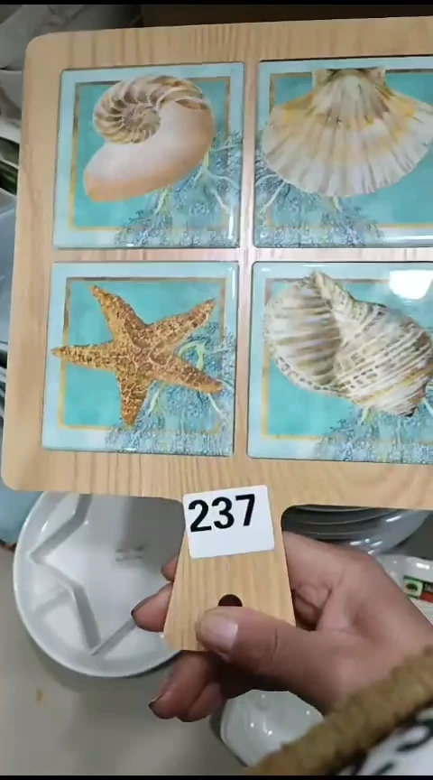 瓷237锅垫一个装