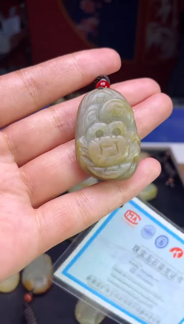 颈饰未镶嵌和田玉123