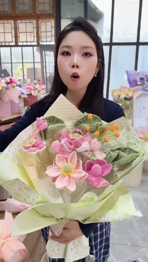 非遗手工定制花束，孤品清仓！！