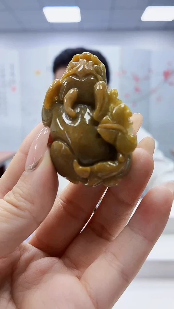 未镶嵌定制翡翠4917ty-毛货挂件71