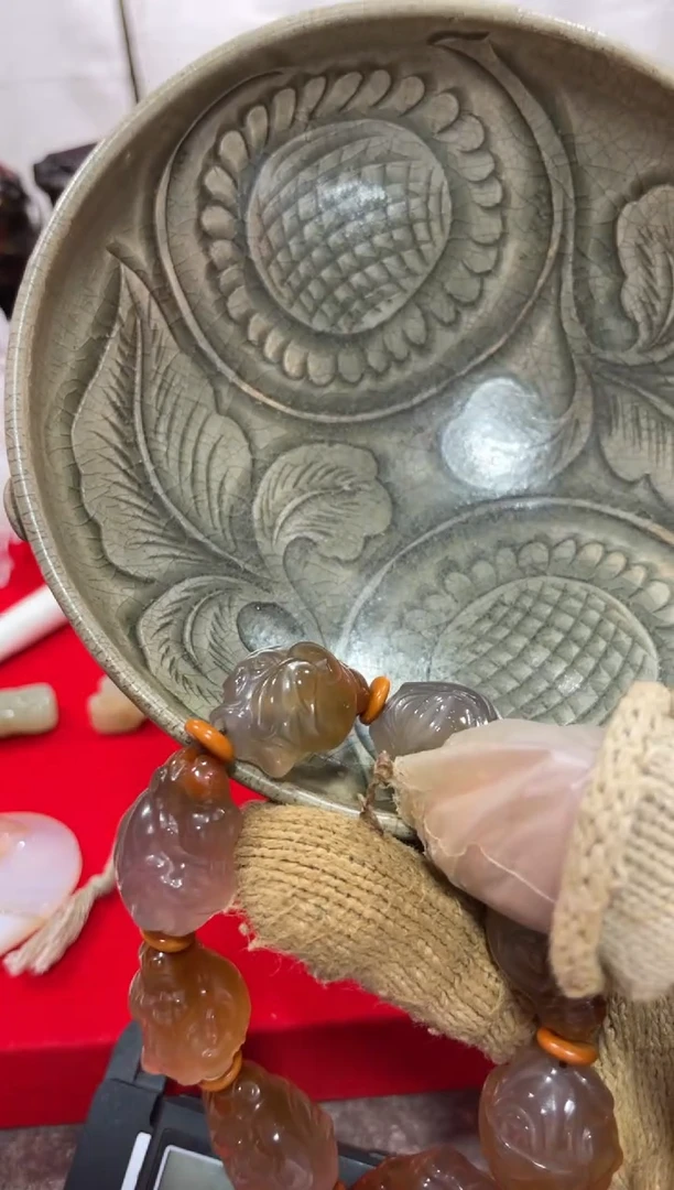 瓷片三*手工，手绘，瓷器