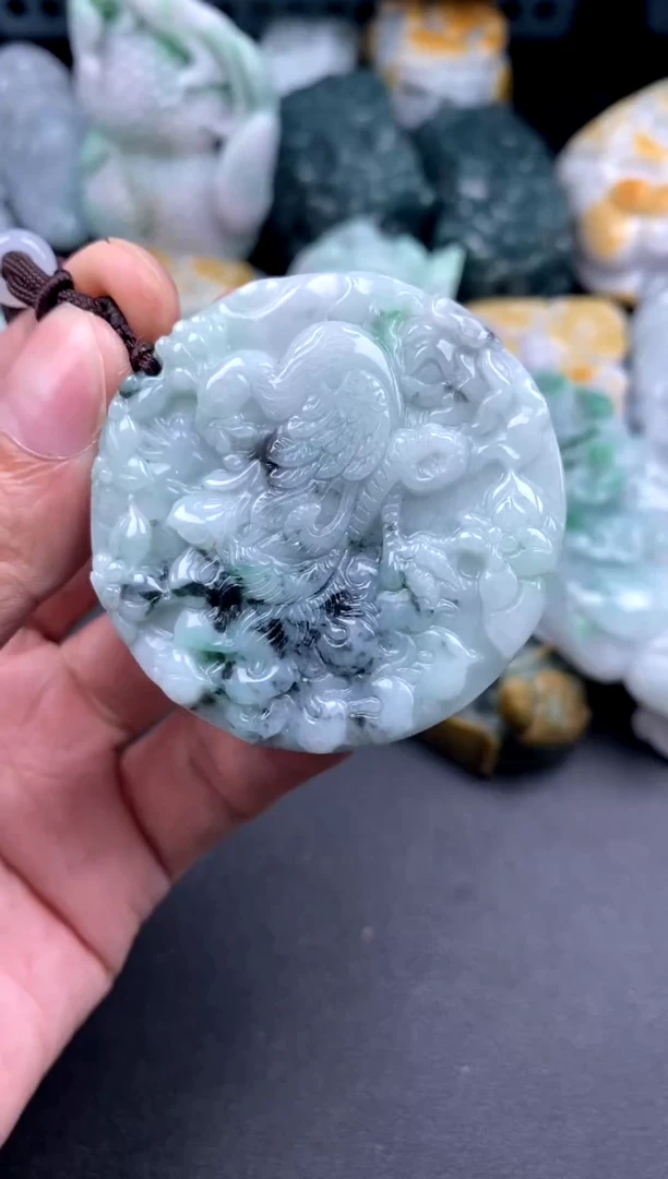 吊坠(不含链)未镶嵌翡翠1