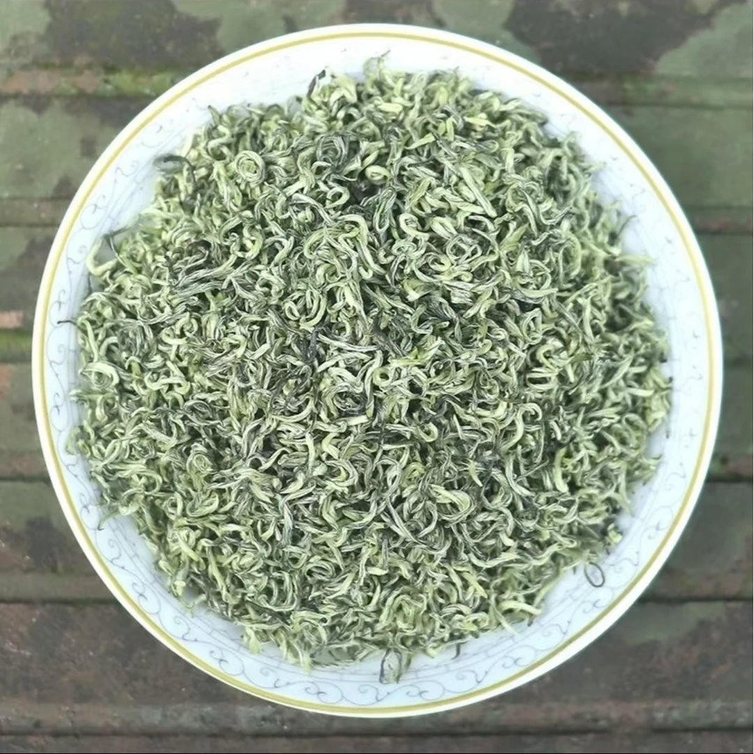 屏山炒青新2025年明前头采新茶《炒青甘露》浓香耐泡高山绿茶。