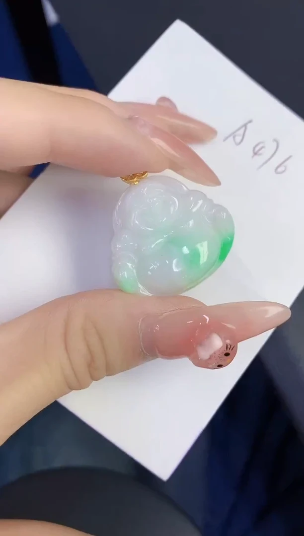 颈饰未镶嵌翡翠缅甸天然翡翠A货