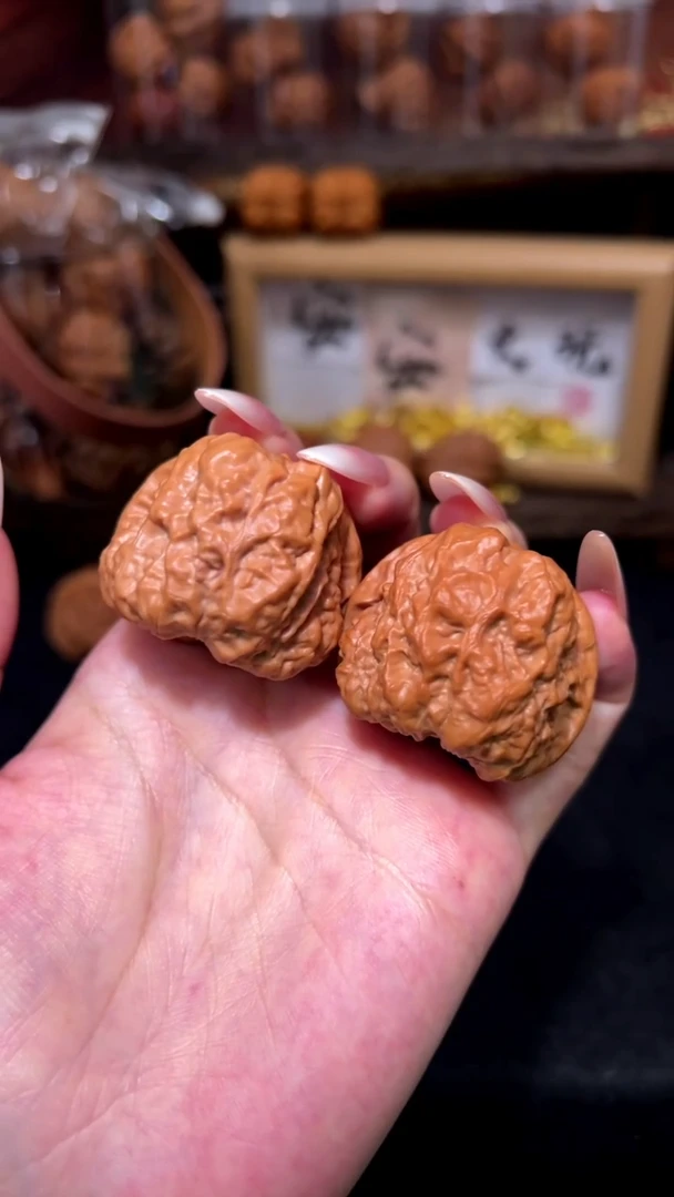 把件文玩核桃金蟾蛤蟆头38mm（福利价）