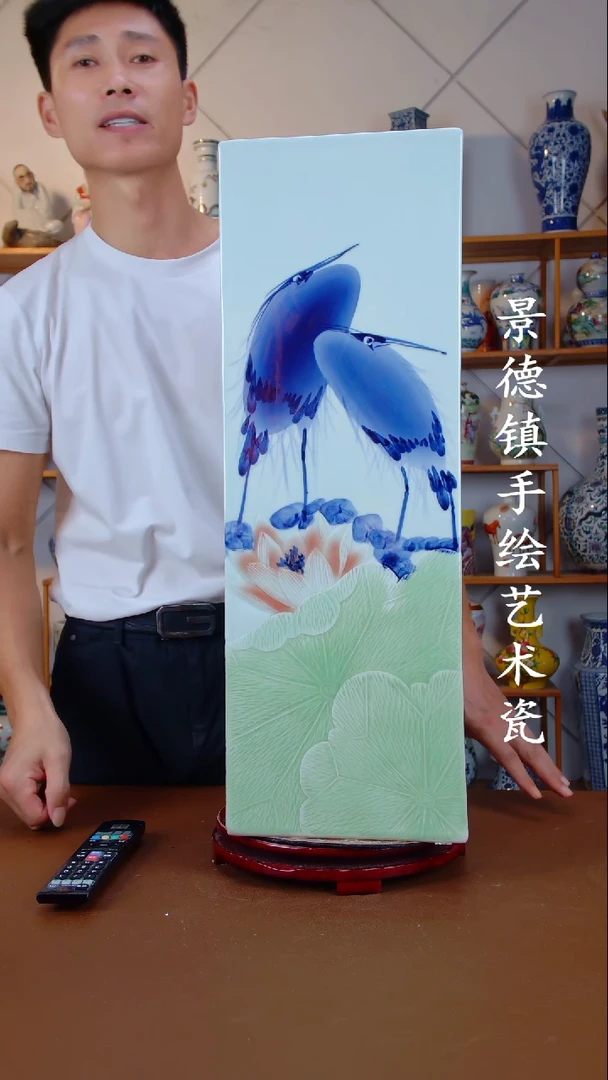 现代景德镇手工手绘陶瓷摆件77