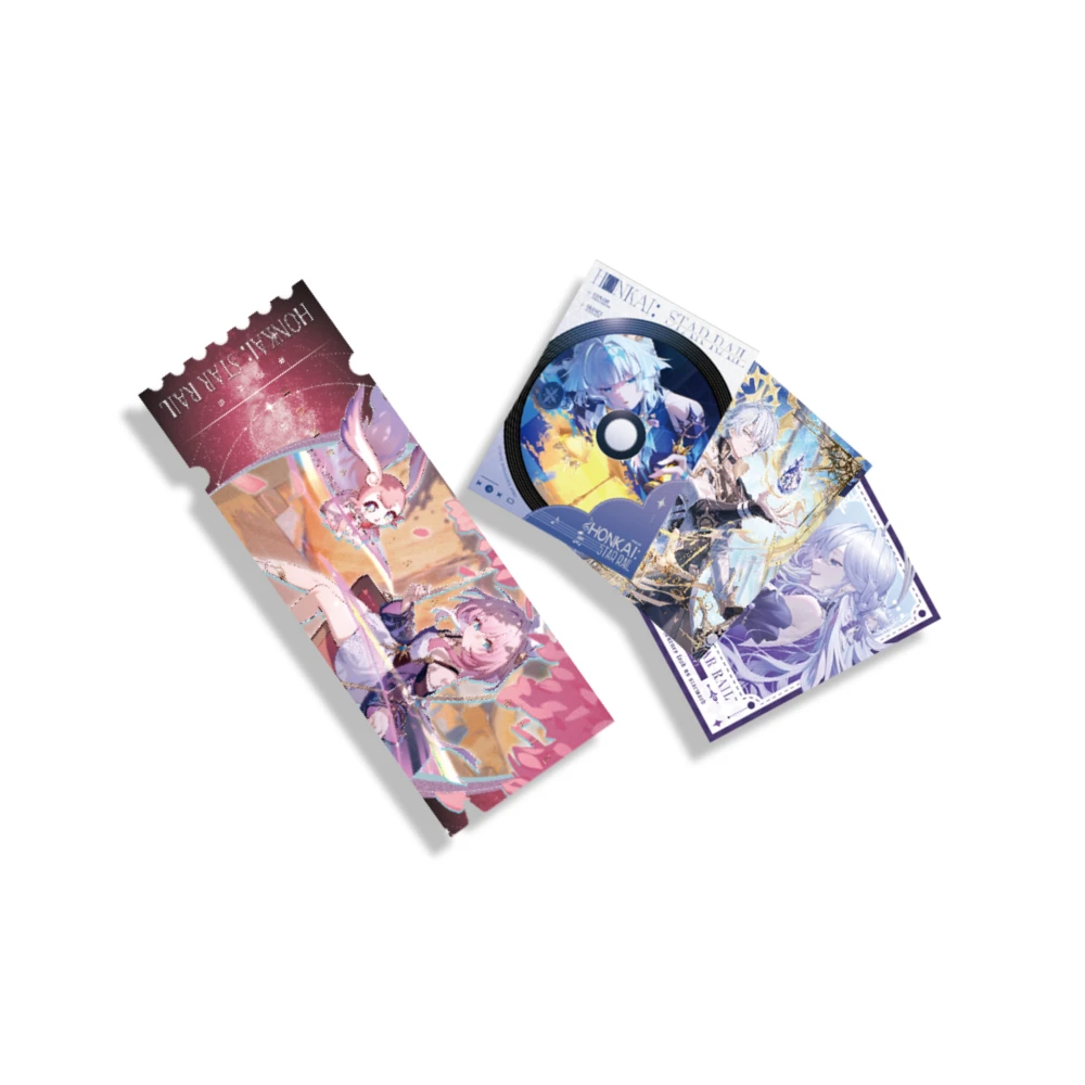 【叠叠】崩铁撕撕乐盲盒同人周边收藏卡牌 云沫文创 二弹