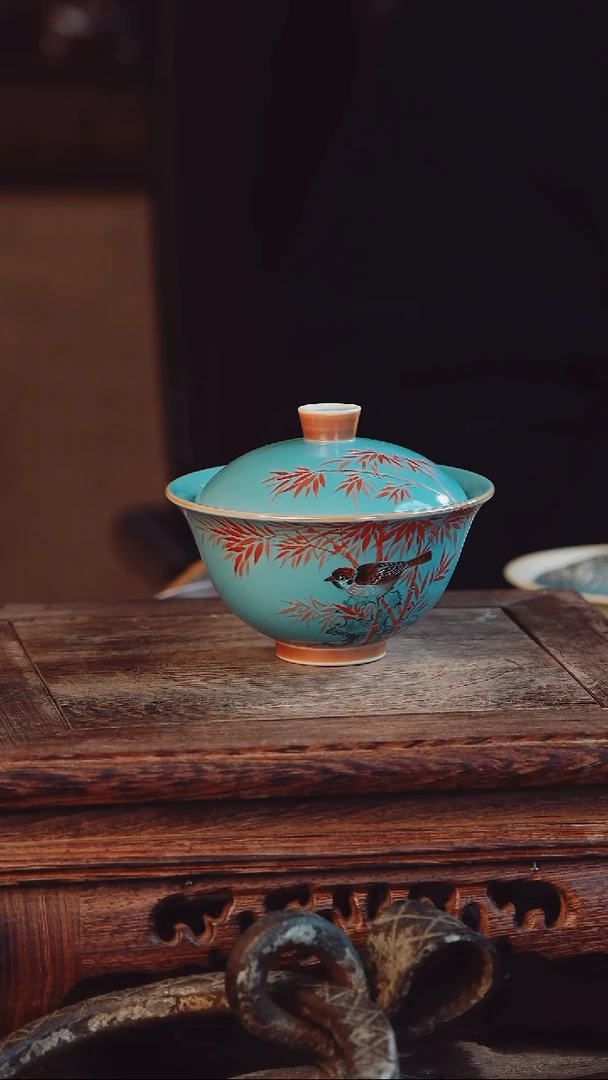 艺然堂手工手绘茶器