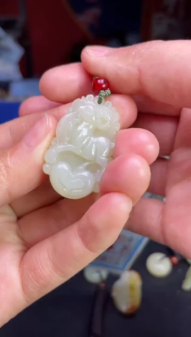 颈饰未镶嵌和田玉123