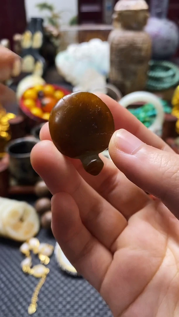 未镶嵌和田玉挂件龟