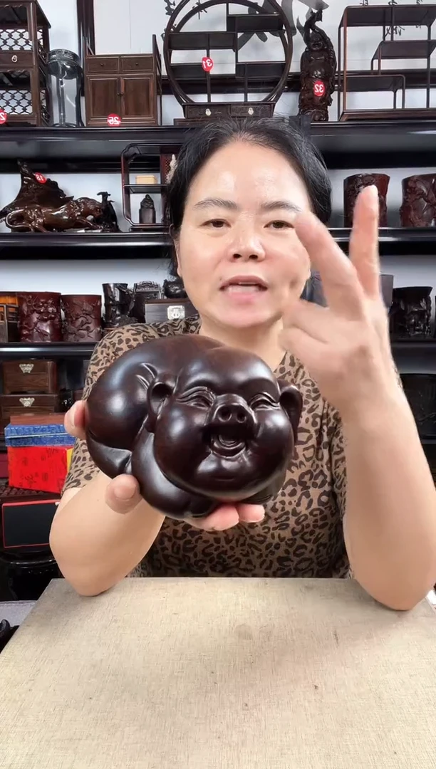 木大猪老李红木工艺品