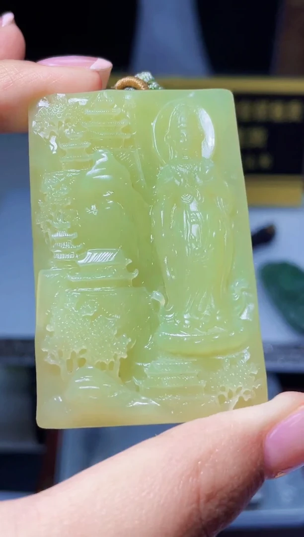 定制和田玉虎妹定制翡翠链接ZJJ034